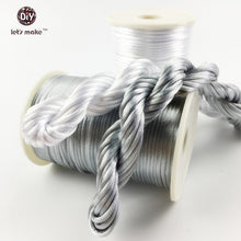 Let's Make 200 meter baby teething fitting rop/cord eco friendly nature fit
