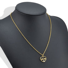 MFNFYH Romantic Love Heart Pendant Necklace for Mom Birthday Gift 2017 Fash