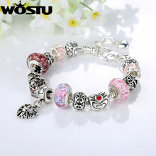 2017 New Arrival 925 Silver Beads Charm Bracelets For Women Mom DIY Fine O