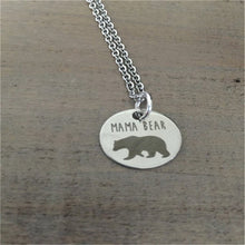 10pcs_11.11 Hot sale Jewelry New Fashion Mama Bear Necklace Mom Gift Neckla