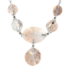 Mother of pearl shell necklace choker fashion jewelry birthday gifts for wo