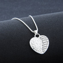 "Mother and Daughter Forever" Heart Necklace Double Sided Mom Child Love Pe