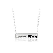 Hot Sale Mother's Day Necklaces Gift "Mama Bear"Lettering Pendant Necklaces