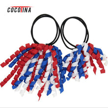 2pcs Colorful Curler Ribbon Hairband Hair Accessories For Children Girl And