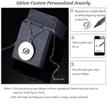 Qitian Rose Gold Color Free Engrave Name Logo Statement Bangles & Bracelets