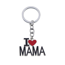 2017 New Arrive Cartoon Personality Lovers Keychain Key Ring Alloy Letter I