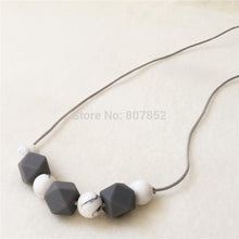 2pcs/lot BPA Free DIY Silicone Baby Safe Dummy Teething Necklace Silicone H
