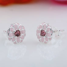 GAGAFEEL Flower Pending 925 Sterling Silver Stud Pending Stud Earrings For