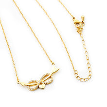 Arrow Through CZ Infinity Sign Heart Pendant Necklace For Women Love Jewelr