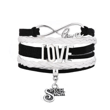 Skyrim Love & Single/ Special/ Super Mom Charm Multilayer Braided Wrap Leat