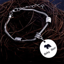 2017 Fashioable Love Mom MAMA Bear Bracelet Bangle For Child Kids Baby Wome