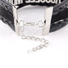 Little Minglou Infinity Love Down Syndrome mom bracelet heart charm awarene