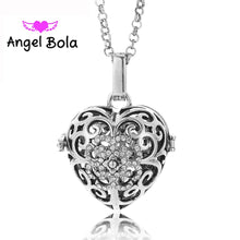 Angel Bola Jewelry 22.5mm Love Lucky Fragrance Cage Essential Oil Pendant P