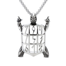 Yacq Stainless steel 316L necklace pendant W/ chain turtle charm jewelry gi
