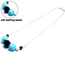 1pc/lot cute baby silicone beads necklace food grade teethers toy for kids