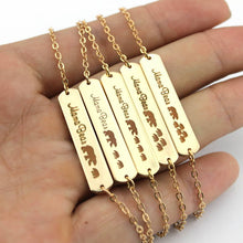 GET IT GIRL 10 PCS Mama Bear Bracelets for Women 2017 Fashion Family Jewelr