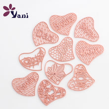 20pcs/lot Free Shipping 22mm Heart Shape Mom Floating Plates Window Plates