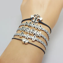 Silver Braid Proud Dyslexia MOM DAD AUNT FRIEND Sister Grandmother Awarenes