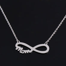 2016 Fashion 8 character Forever Love For Mom Infinity letters Pendant Cola