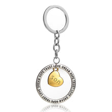 XIAOJINGLING 3pcs/set Keychain Trendy Key Chain Trust Dream Hope Fashion Ac
