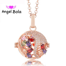 2017 New CZ Diffuser Necklaces 20.5mm Cage Zircon Jewelry Pryme Angel Bola