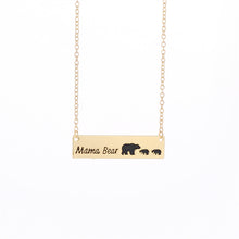 10PCS_Hot Sale Dropship New Fashion Vintage New Mom Love Mama Bear Necklace