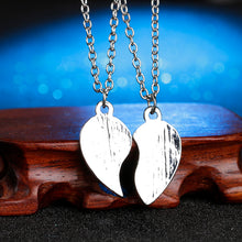 COLSEN 2017 Mother daughter Heart Pendant Mom Daughter Family Love Zinc all