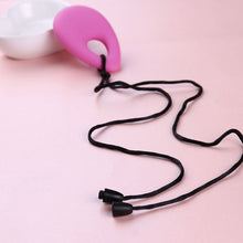 Silicone Teardrop Pendant Baby Teething Necklace Teether Autism Sensory Che