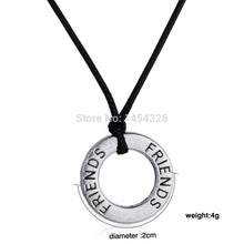 New vintage letter mom friends grandma sister family circle  rope chain pen