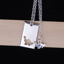 Little dinosaur Mother Daughter Necklace Set Mom and Daughter Jewelry Mothe