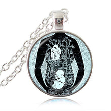 Fetus Necklace Leonardo  Drawing Pendant Artist Doctor Midwife Pregnant Mom