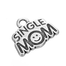 Skyrim Fashion SINGLE MOM&SUPER MOM&WORLD'S GREATEST MOM Statement Charms D