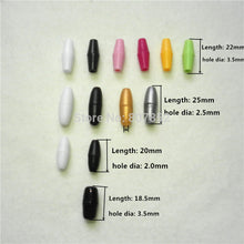 10pcs 1.5mm Satin Cord with Plastic Breakaway Clasps for Silicone Baby Teet