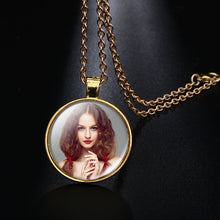 Personalized Photo Pendants Custom Necklace Photo of Baby Child Mom Dad Gra
