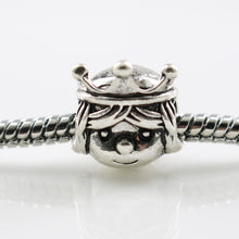 New Design Mom and Son Owl Charm Antique Crown King Queen Vintage Heart Bea