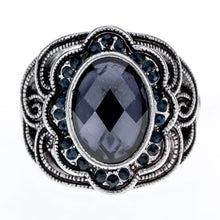 Flower stretch ring fashion jewelry gifts for women girls wife mom her gold