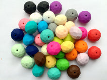 Master DIY 12PCS Geometry beads + 10PCS polygon beads 2 IN 1 silicone teeth