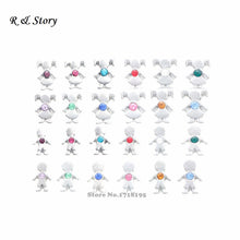 Birthstone  Boy Girl floating charms for lockets like  love months child bi