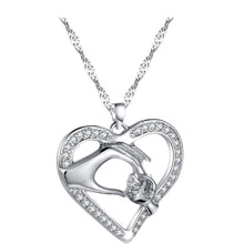 Bling World Silver Finish Mom  Took The Baby By The Hand Mothers day Gift N