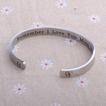 Bespmosp Fashion Forever And Always Silver Love Stainless Steel Cuff Bracel