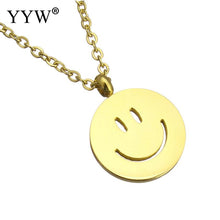 YYW New Designs Funny Lovely Mom Baby Gifts Gold color Stainless Steel Jewe