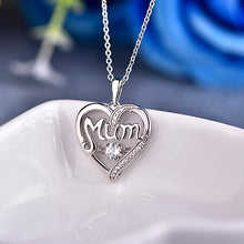YL Heart Shaped 925 Sterling Silver Initial Necklaces Pendant Best Gift for