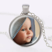 Caxybb Custom Necklace Custom Photo Necklace Photo Gift Your Baby Boy Mom D