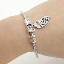 Newest Arrival 2 PCS/Set Mother Daughter Love Heart Stitching Pendant Brace