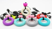 Simple Silicone Teething Necklace for Mom / Nursing Necklace Bonus/ Pendant