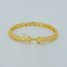 Anniyo 6.3cm Openable/Dubai Bangles for Women,Gold Color Africa Jewelry Eth