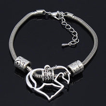 Family Mother Mom Son Daughter Grandmother Bracelet Wristband Charm Women J