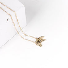 10pcs / lot Mama Bear Necklace Mother Bear Mama Silver and gold color Neckl