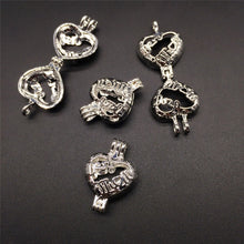 10pcs Bright Silver Best Mom Heart Design Jewelry Making Supplies Alloy Bea