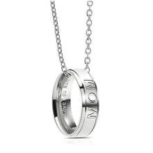 New Arrival Stainless Steel DAD MOM Pendant Necklaces For Women Men Father